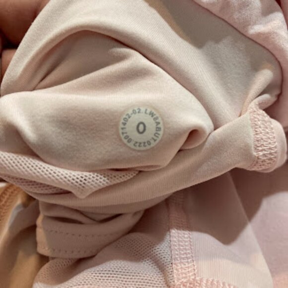 LULULEMON | Court Rival High-Rise Long Pink Skirt Skort Strawberry Milkshake 0 - Picture 8 of 10